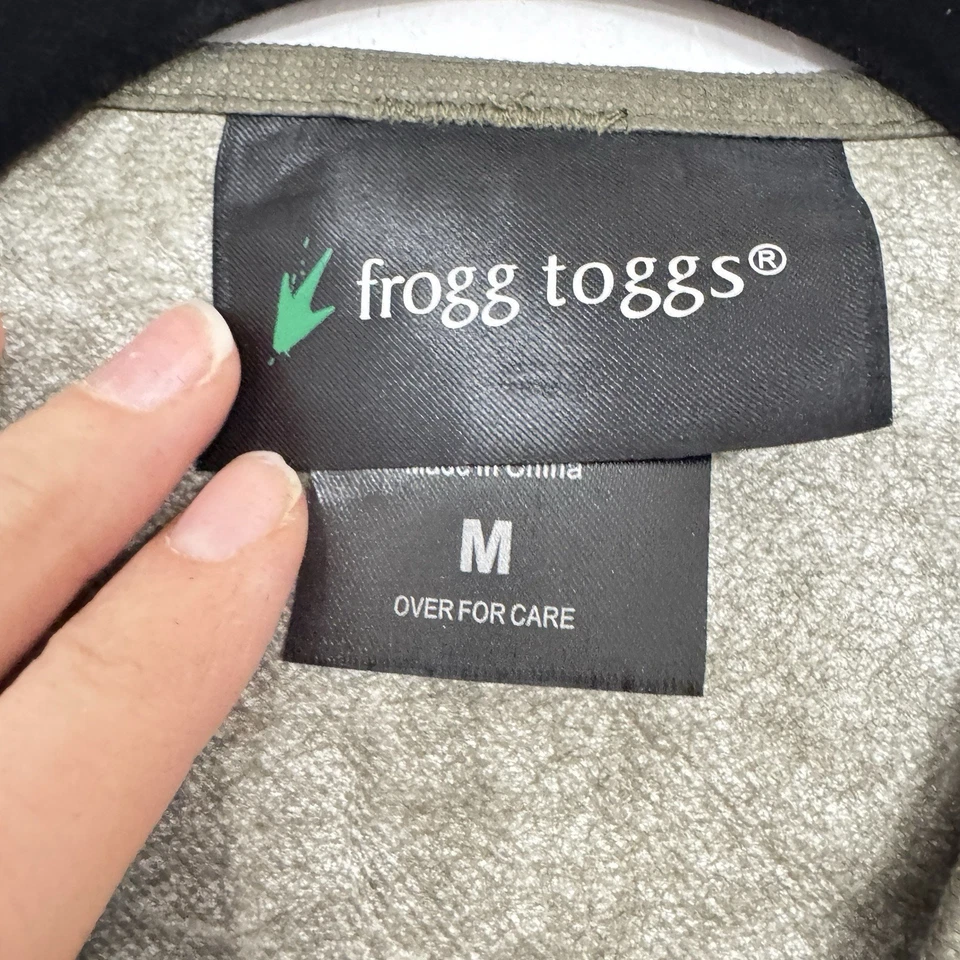 FROGG TOGGS 绿色钓鱼背心男式 M 户外 Gorpcore 运动装备狩猎 — 第 3/4 张图片