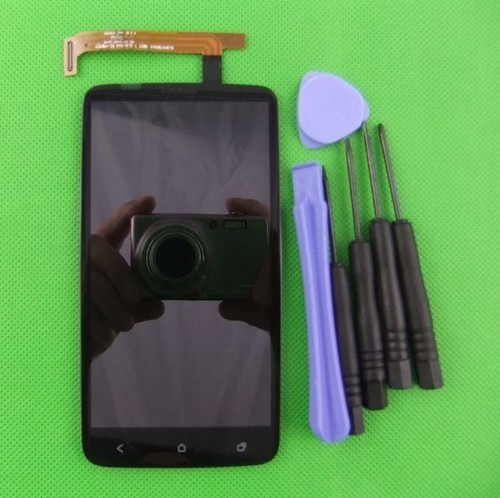 For HTC S720e One X G23 LCD Display Touch Screen Digitizer Assembly yellow flex
