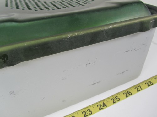 Aesculap DBP Sterilization Container w/ Green Lid Insert & Filter Plates SKU B - Picture 20 of 22
