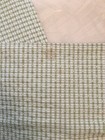 Placemats 4Pc Set Cloth Lt. Green & White Double Sided Floral, Pre-owned — photo 5
