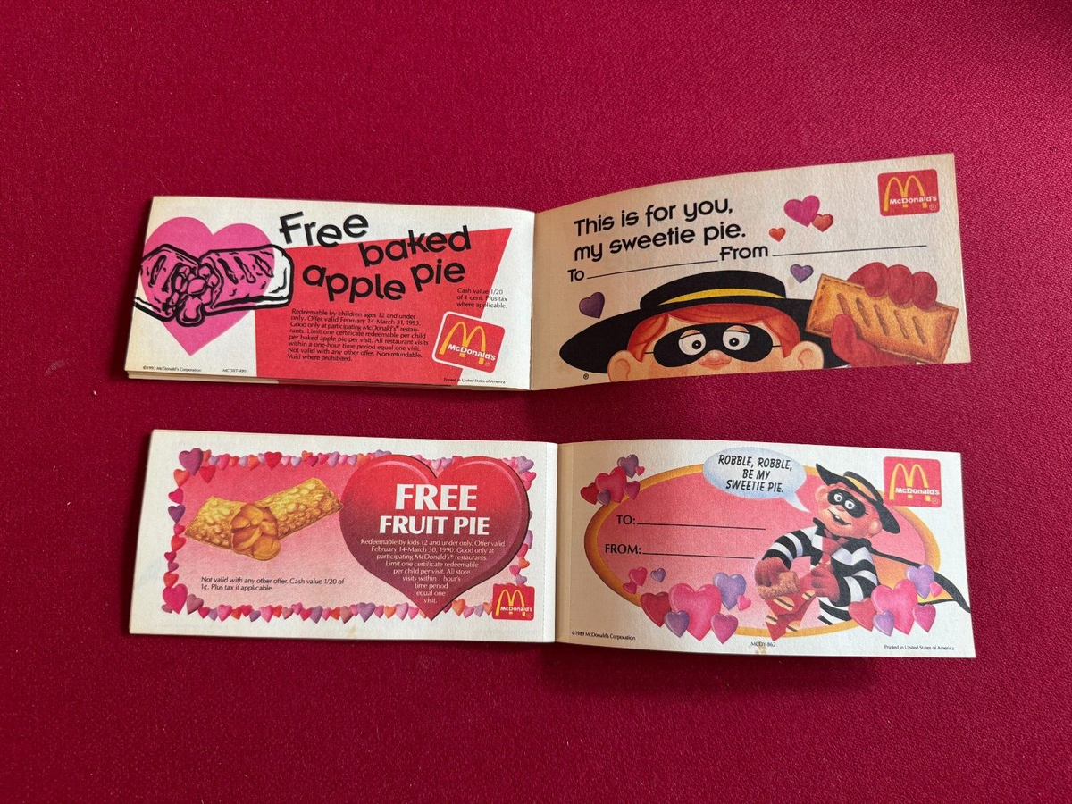 craft book♡受注制作】McDonald's Design +シール付 craft book♡受注