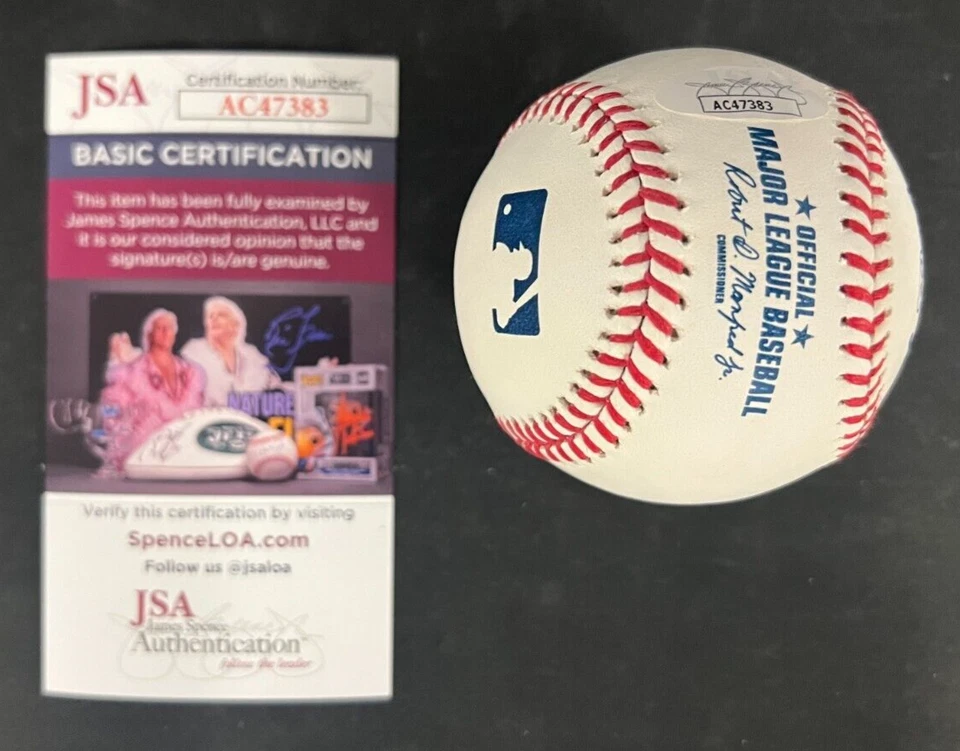 Terry Francona Signed Baseball JSA Certified MLB Manager Cleveland Indians NICE! - Image 2 of 4