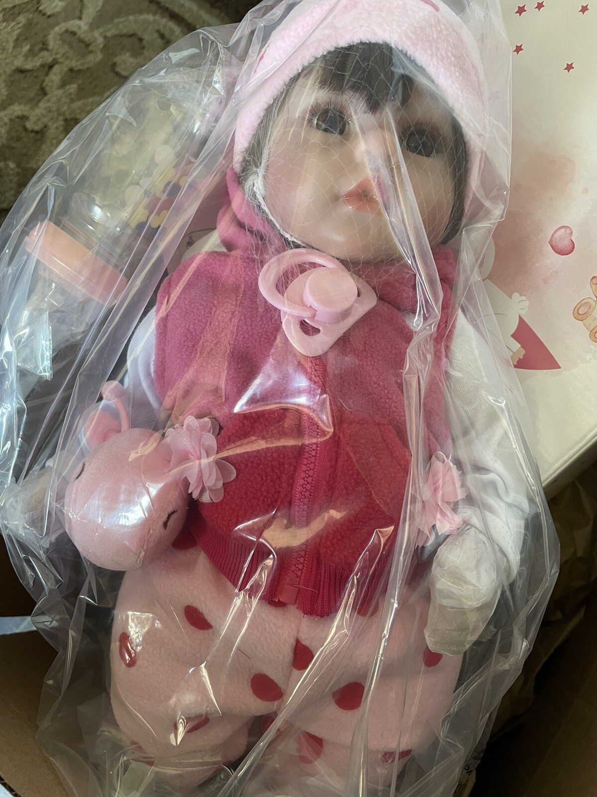 Reborn Realistic Newborn Baby Dolls, 18 Inch Silicone Real Toddler Girl Lifelike