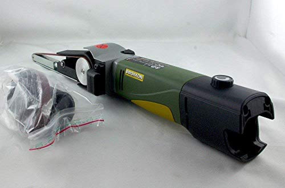 PROXXON 29812 smerigliatrice/Levigatrice a nastro BS/A e 4 nastri abrasivi, corp