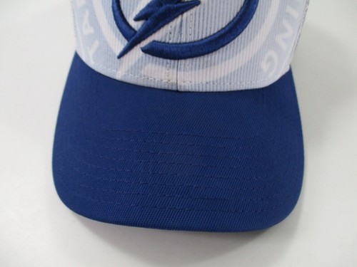 Reebok Tampa Bay Lightning Mütze Kappe Druckknopflasche blau weiß Mesh NHL Trucker Herren - Bild 6 von 21