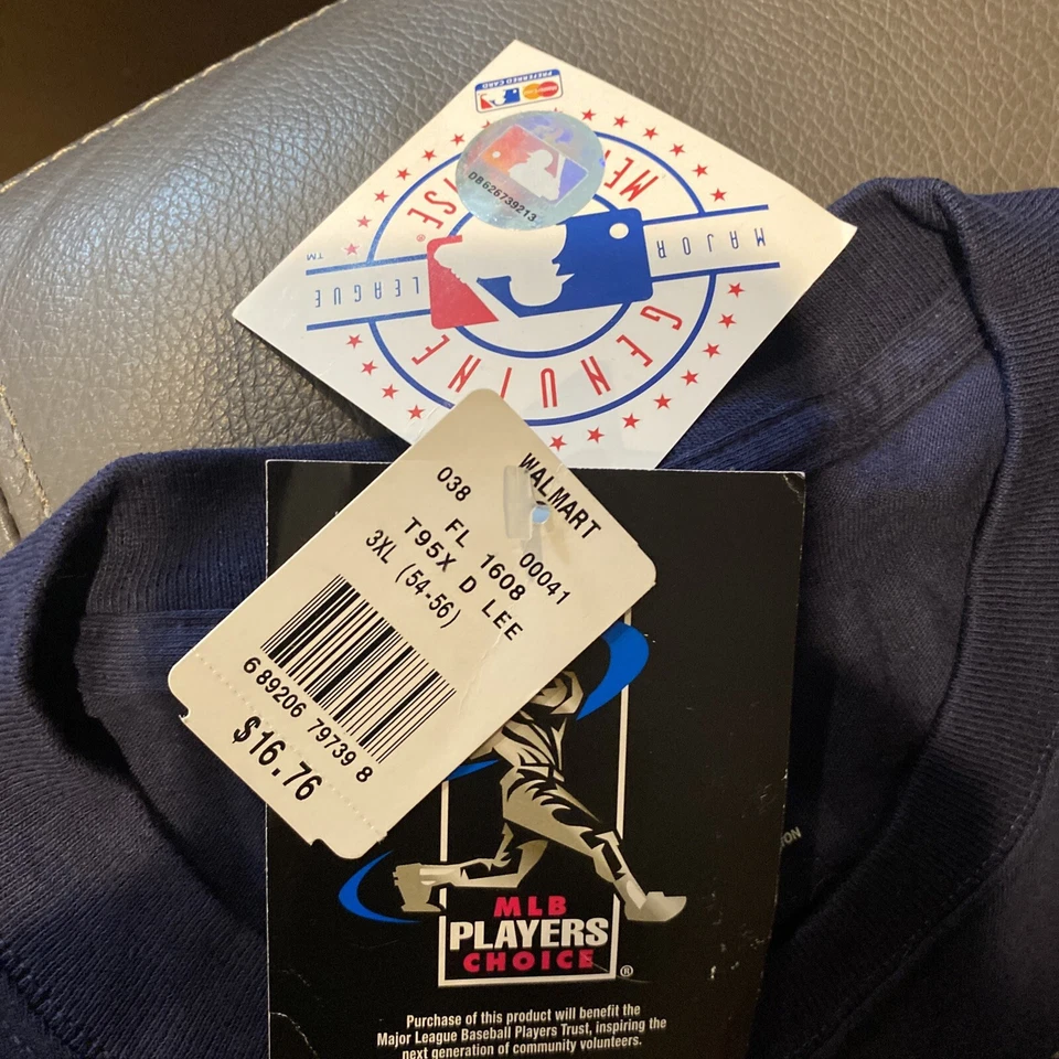 NWT DEREK LEE CHICAGO CUBS JERSEY TYPE SHIRT 25 SIZE XXXL - Изображение 4 из 4