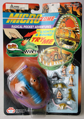 VINTAGE 90'S CAVE EXPLORERS MICRO ZONE POCKET PLAYSET MIGHTY MAX