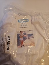 Thirsties Duo Wrap Reusable Cloth Diaper Waterproof Cover Snap Close White Sz 2