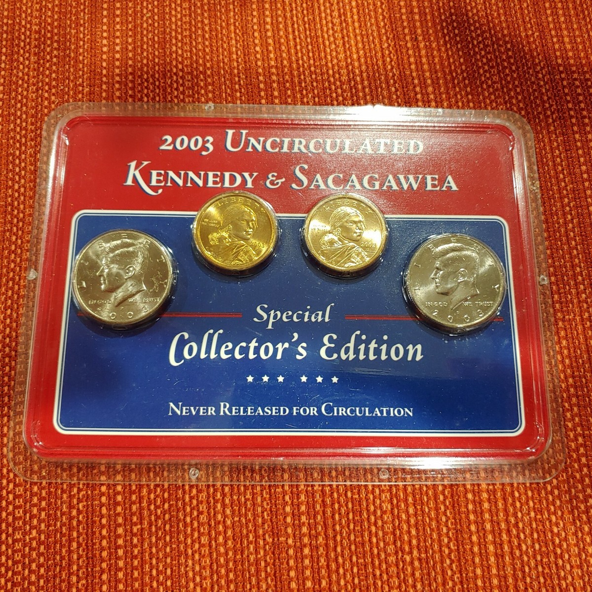 2003 Uncirculated KENNEDY & SACAGAWEA SPECIAL COLLECTOR'S