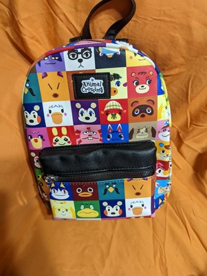 ANIMAL CROSSING Character Grid Mini Backpack By Bio World Animal Crossing Mini Backpack Purse Bioworld Nintendo Switch  main image 3