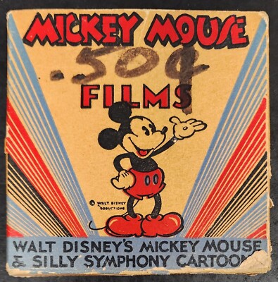 Mickey Mouse Films Mickey the Nursemaid 8 mm Film RARE 1930s | eBay