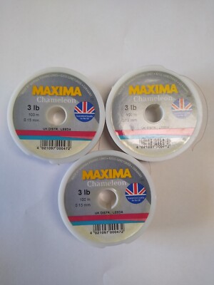 Maxima 6PK 100m Chameleon 15lb Line 6 Pack, Brown - View #7