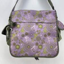 Tinker Bell Disney Messenger Bag Skyway Luggage Purple Fairy Crossbody Rare Pan