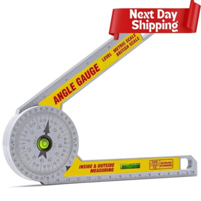 Miter Saw Protractor, Protractor, High Precision, Angle Finder Tool