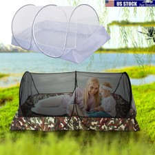 Portable Mosquito Net Tent Foldable Travel Camping Patio Mesh Net Tents Pop-Up