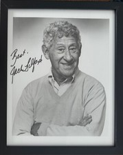 Jack Gilford, Actor, Framed (10' X 8') 100% Hand Signed Original Photo & COA