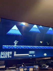 Iron Sword Wizards and Warriors II 2 Nintendo Entertainment System 1989 carrello NES