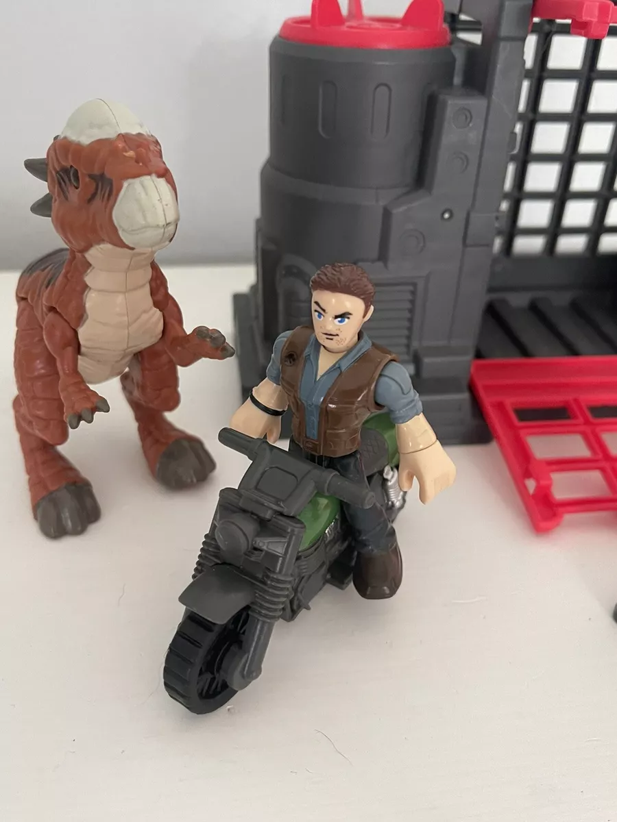 Imaginext jurassic world 2024 stygimoloch & owen