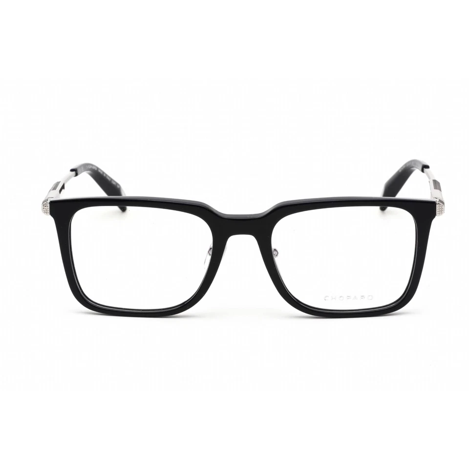 Gafas para hombre Chopard marco rectangular azul noche brillante/plateado VCH344 0821 Foto 2 de 2