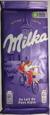 Milka Milk Chocolate Bar Limited Edition 3.52 oz 100g