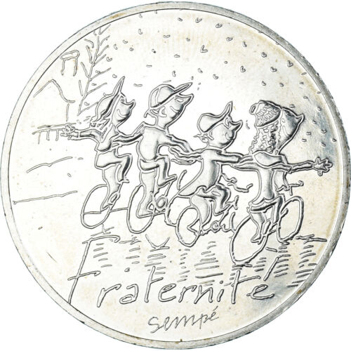 [#1022111] France, 10 Euro, 2014, Sempé, Fraternité, Hiver, SPL, Argent - Photo 1 sur 2