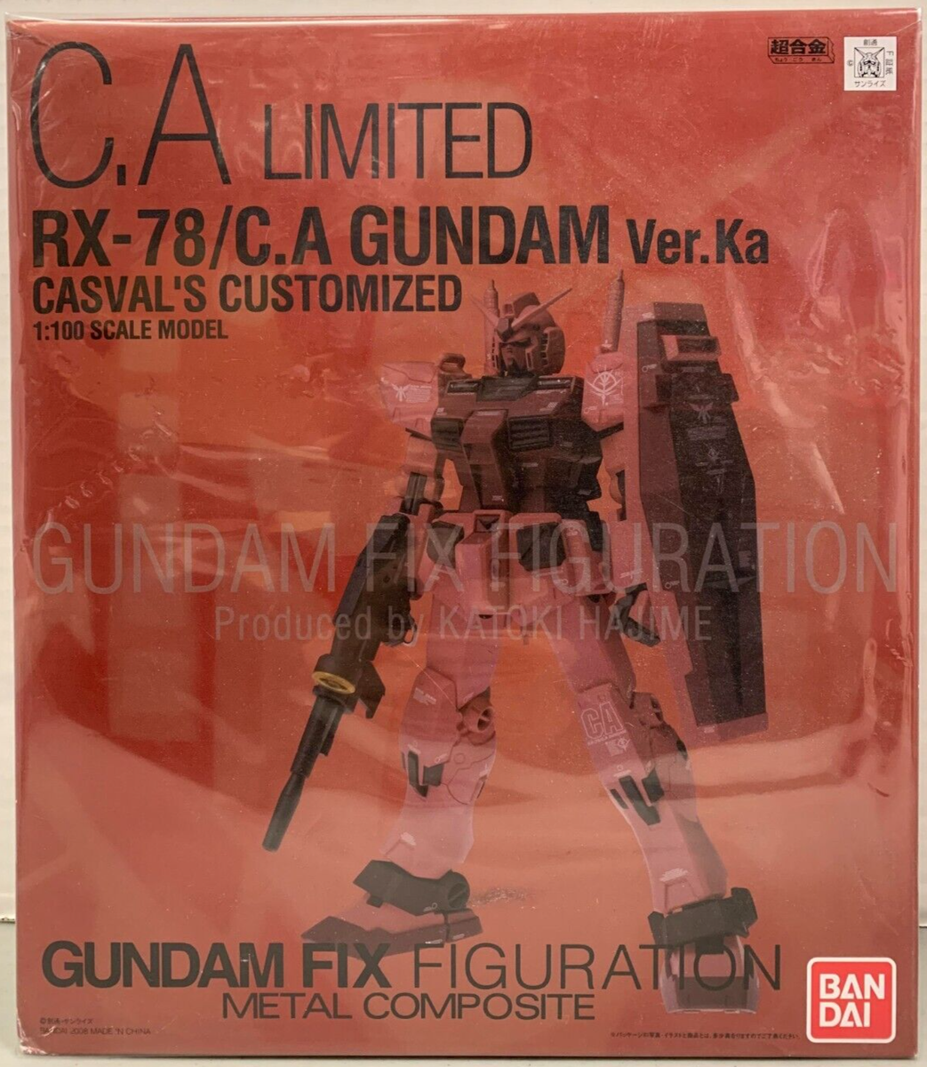 BANDAI GUNDAM FIX FIGURATION METAL COMPOSITE CASVAL'S RX-78 BANDAI GUNDAM FIX FIGURATION METAL COMPOSITE CASVAL'S RX-78