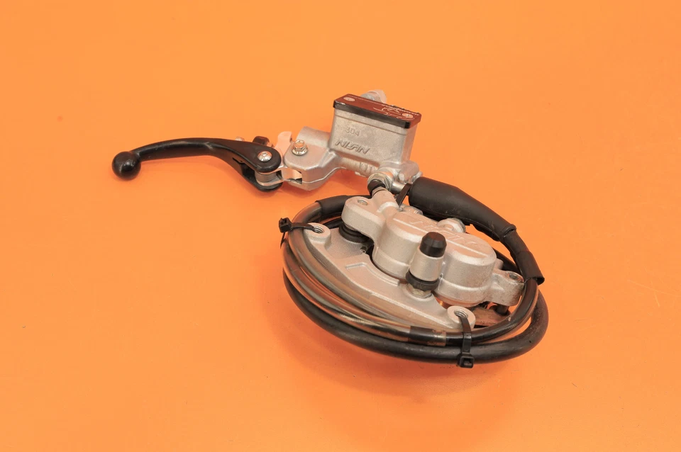 15-16 KX250F KX 250F 2016 soporte de pinza de freno delantero cilindro maestro palanca ARC Foto 3 de 4