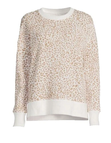 Sudaderas de Leopardo de mezcla de algodón para mujeres