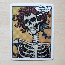 Grateful Dead & Co - Jerry Garcia - Bertha Skeleton Roses 2 ¼