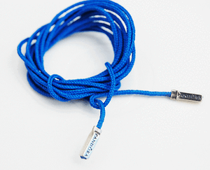 Gen Pandora Blue Fabric String Bracelet Lariat Necklace 390961cbe Image Is Loading Gen Pandora Blue Fabric String Bracelet Lariat Necklace