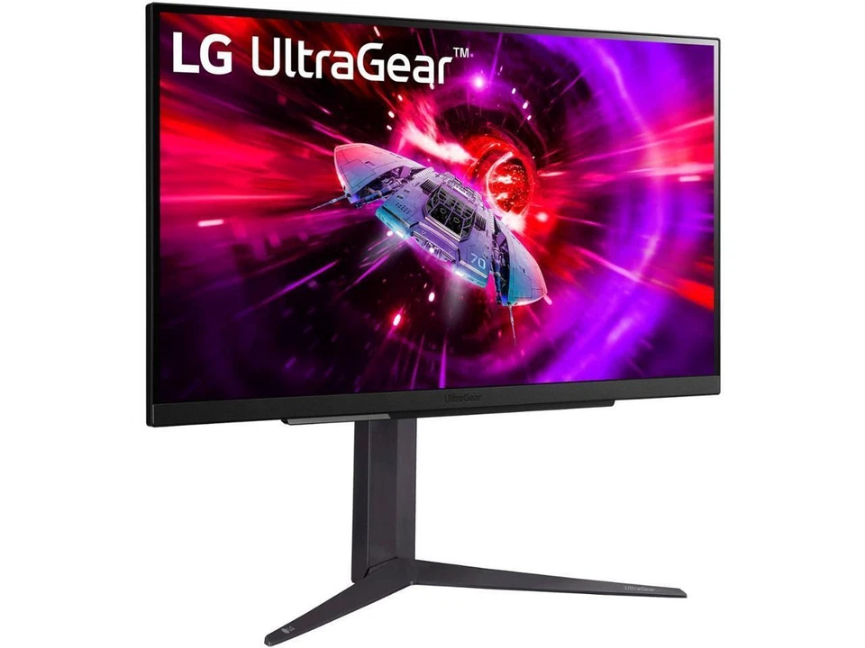 LG 27" 240 Hz IPS QHD Gaming Monitor FreeSync Premium & G-Sync Compatible 2560 x - Image 2 of 4