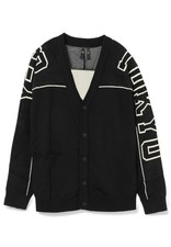 Yohji Yamamoto Y3 Graphic Knit Cardigan Black stamp IQ2138 63785374