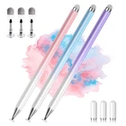 High Precision Touch Screen Stylus Pen Blue Universal for iPhones & iPads