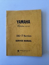 Yamaha Electone Organ Bk-7 Series Service Manual