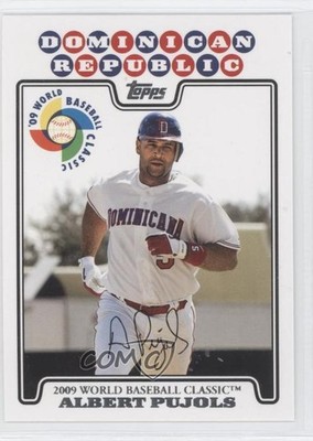 2008 Topps Update World Baseball Classic Preview Albert Pujols #WBC15 0j0