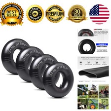 4-Pack 15x6.00-6 Tire Inner Tube TR-13 Straight Valve Stem Heavy-Duty