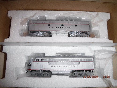 STEWART HOBBIES HO BURLINGTON CBQ F3 FASE II CONJUNTO TEMPRANO A/B STOCK #5214 ¡NUEVO EN STOCK! | Condition: New