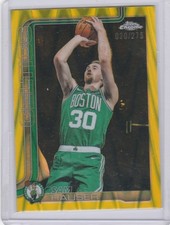 2025-Topps Crome BK RAY-WAVE Gold # 20/275 Sam Hauser #14