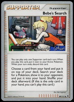 Bebe's Search (David Cohen) 89/111 World Championship Decks - Pokemon NM/M