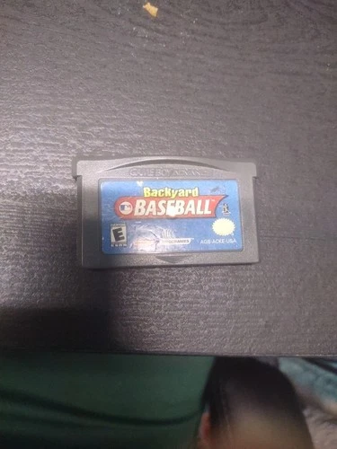Backyard Baseball (Nintendo Game Boy Advance GBA) Original Game