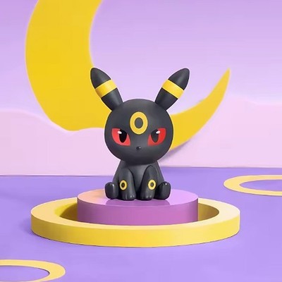 Pokemon - Nachtara Umbreon Mini-Figur Original Anime Manga im Pokeball NEU