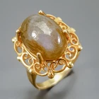 9 ct Art ring Natural Labradorite Ring 925 Sterling Silver Size 6.75 /R446470