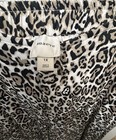 NWT Anthropologie Maeve Leopard Animal Print Pants Size 1X Satin Wide Leg — photo 8