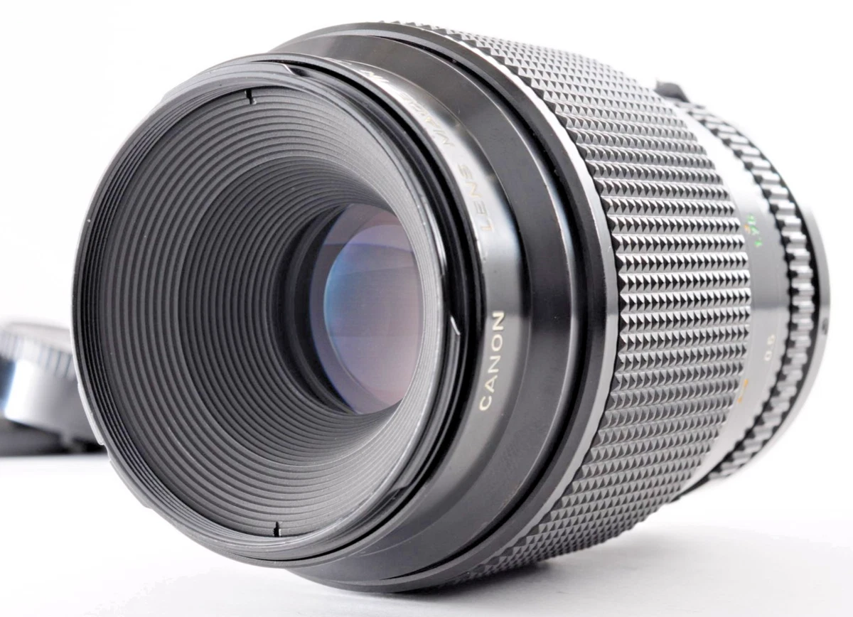 レンズ(単焦点) CANON NEW FD MACRO 100mm f/4 #7552 CANON NEW FD MACRO 100mm f/4 MF NFD Lens [Near Mint,Tested] from