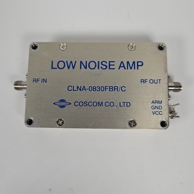 COSCOM CLNA-0830FBR/C SMA Connector RF Amplifier Surface Mount Module Unit