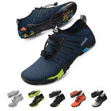 Water Shoes for Men - Barefoot Quick-Dry Aqua Socks  Lightweight Swim Shoes ...