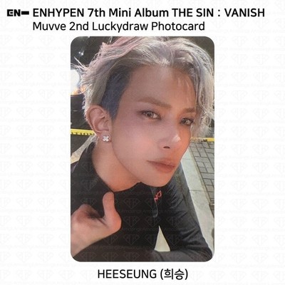 Enhypen 7th Mini The Sin : Vanish muvve 2nd Lucky Draw Photocard