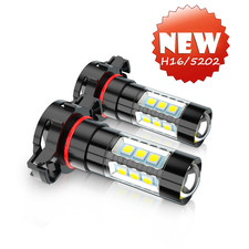 2X 5202 LED Fog Light Bulbs 6000K Fit Jeep Grand Cherokee 2011-2013