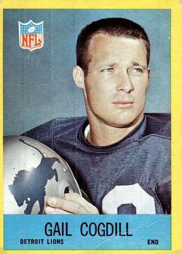 Gail Cogdill #63 1967 Philadelphia card