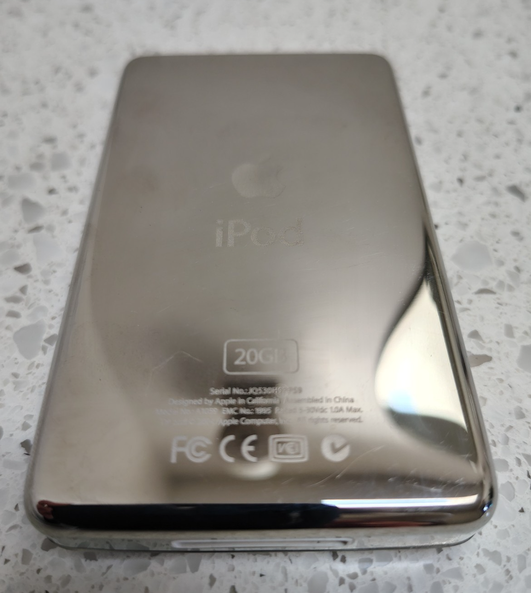 ポータブルプレーヤー iPod U2 20GB IPod A1059 20GB iPod Classic 4th Generation 20gb A1059 - U2 Special Edition Red
